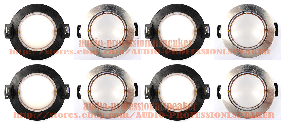 8PCS Replacement Diaphragm for RCF ND350, CD350 Driver, 8 Ohms 44mm