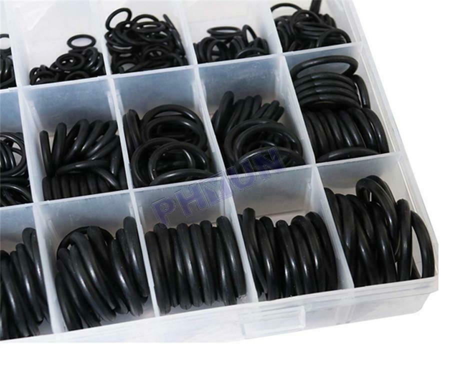 1200x Car O-Ring Assortment Set 1.5mm 2.4mm 3.1mm Automotive Seal Kit Universal