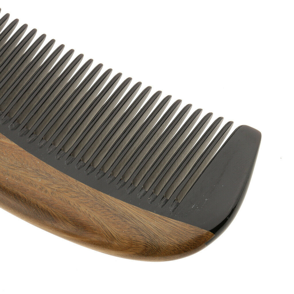 Sandalwood Hair Care Massage Comb Wooden Pocket Hairbrush Wide Tooth Brush