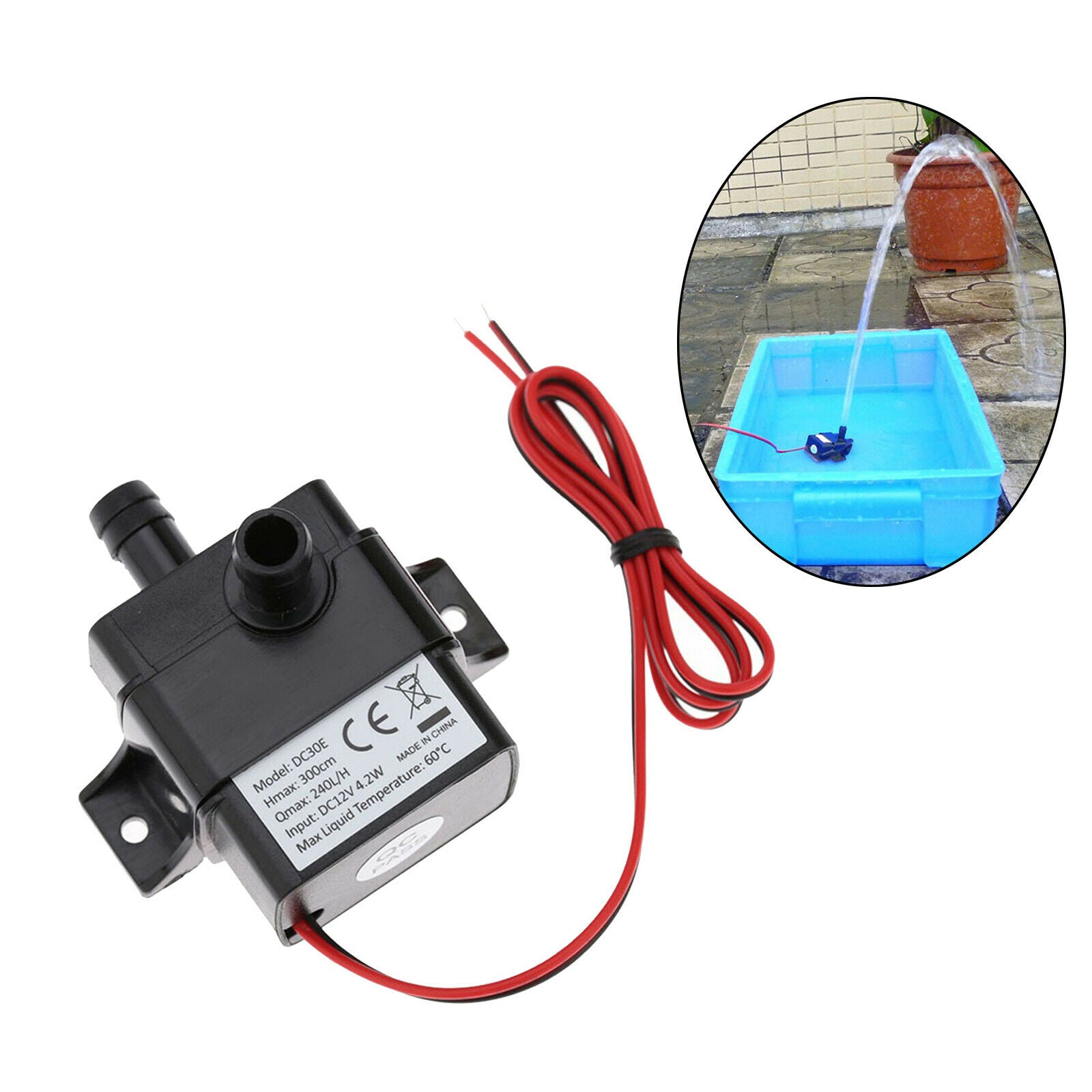 Submersible Pet Water Pump Fish Pond Aquarium Tank Waterfall Fountain Parts