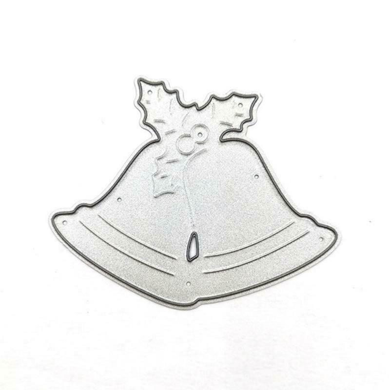 Christmas Double Little Bells Carbon Steel Cutting Dies DIY Scrapbooking Photo
