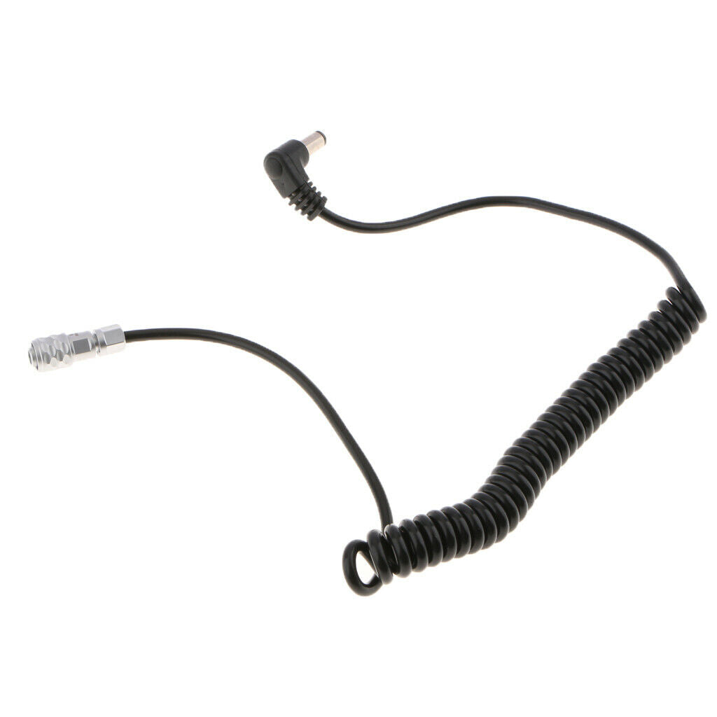 Power Supply Cable Spring Cord for BMPCC 4K Blackmagic Pocket Cinema Camera