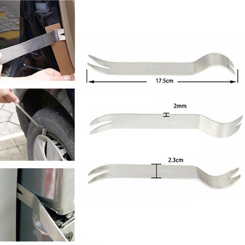 Car Removal Pry Tool Kit Trim Door Clip Panel Dash Audio Radio Interior MetaBDA