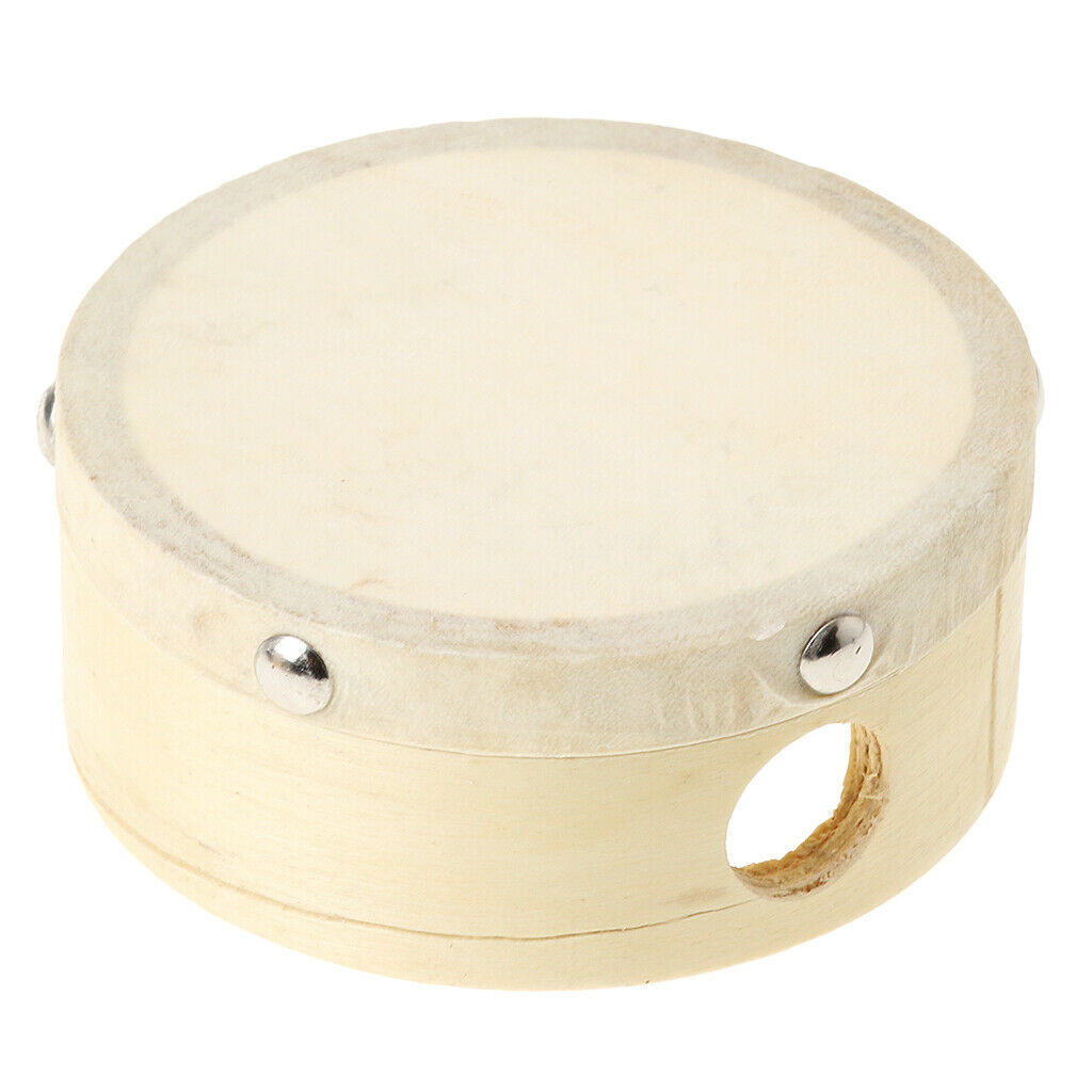 Kids Toddler Hand Drum Percussion Music Learning Educational Toys 10cm/4inch