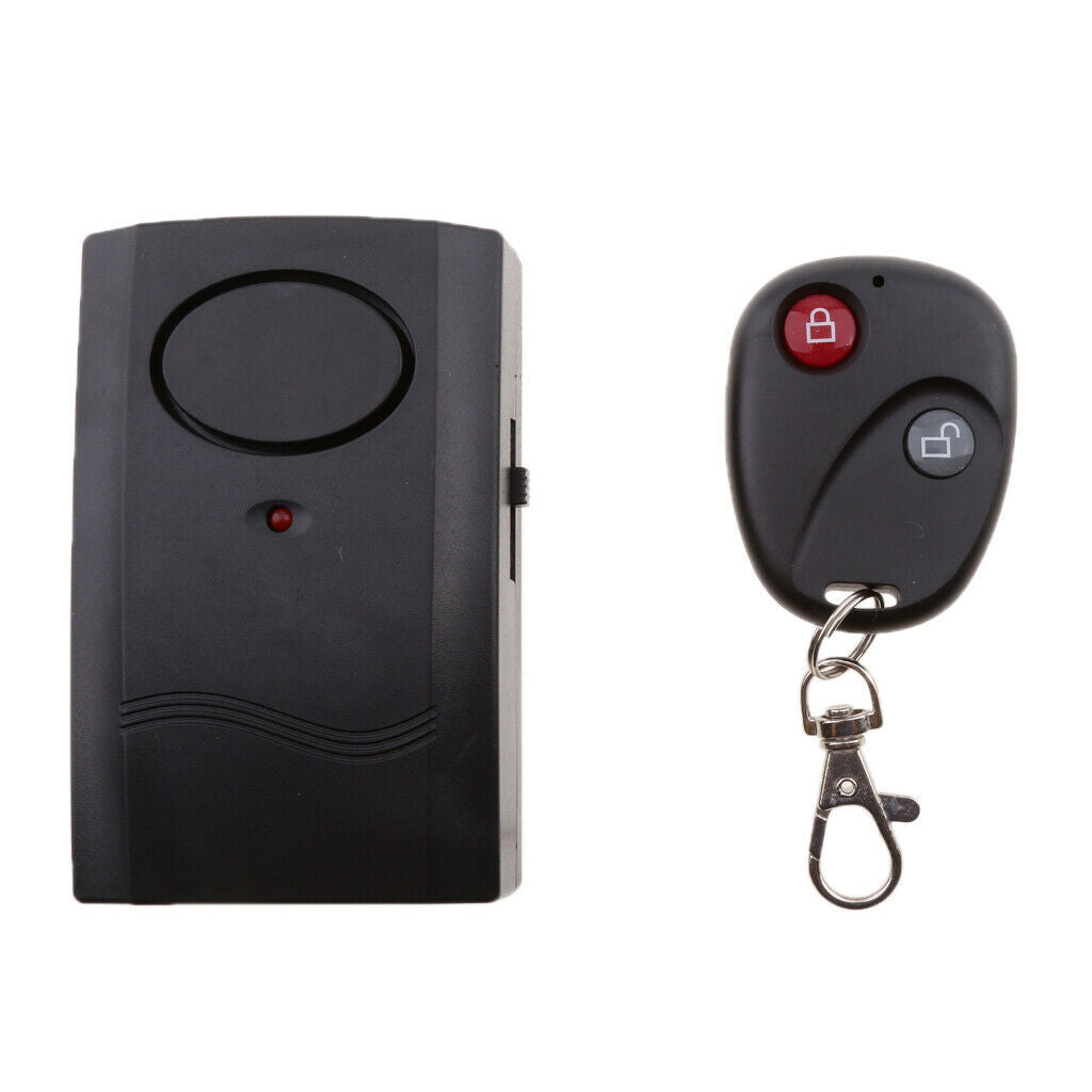 Wireless Bike Car Remote Control Security Lock Vibration Anti-theft Alarm