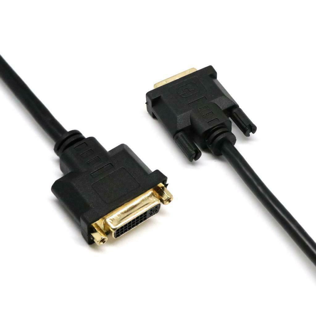 DVI-D Male To Female Extension Cable, DVI-D To DVI-D Adapter Cable For Video