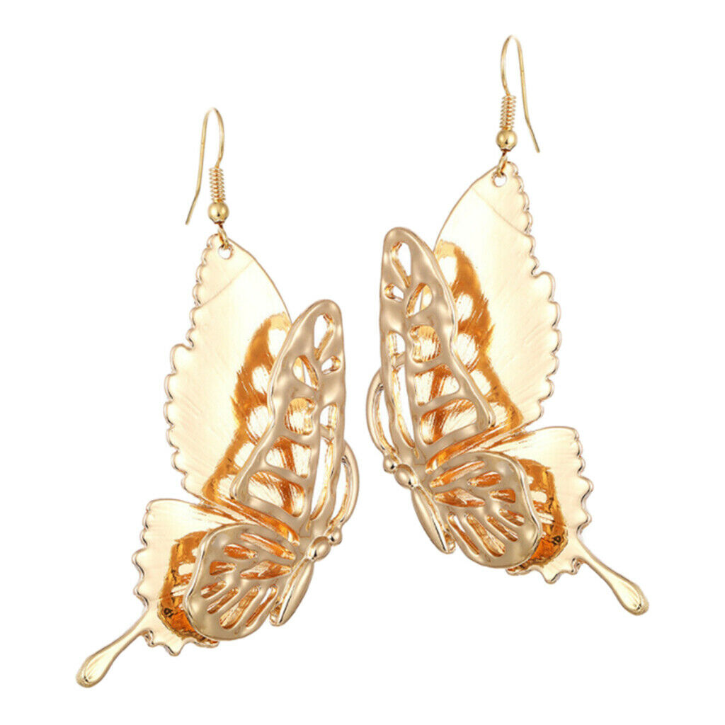 1 Pair Fashion Butterfly Dangle Earrings Boho Statement for Women Lady