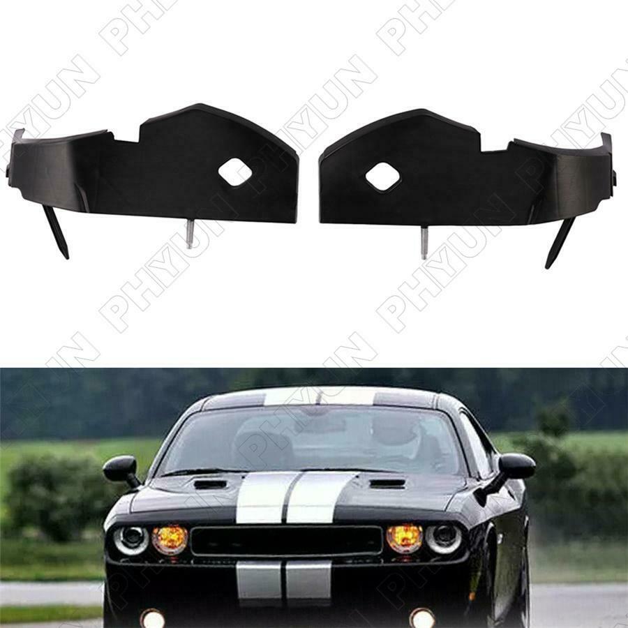 For 2008-2014 Dodge Challenger Retainer Bumper Bracket Support Right & Left 2Pcs
