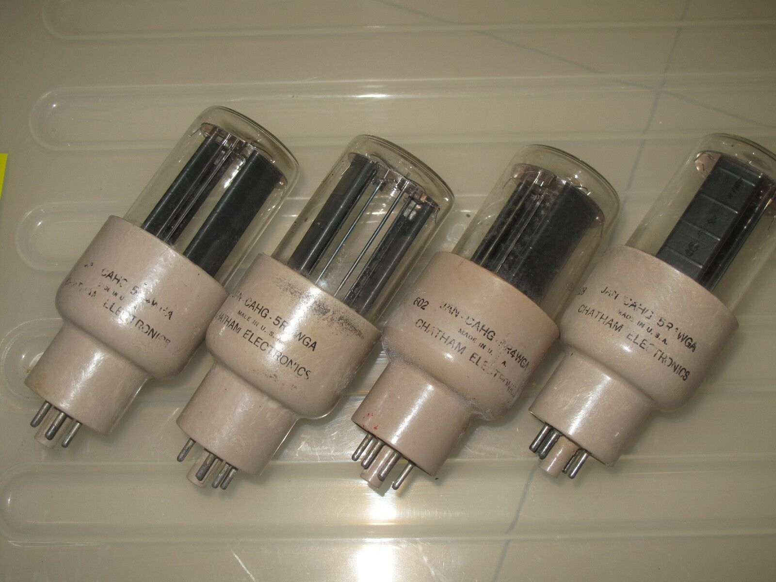 1pcs - CHATHAM ELECTRONICS 5R4WGA Vacuum tube - NOS