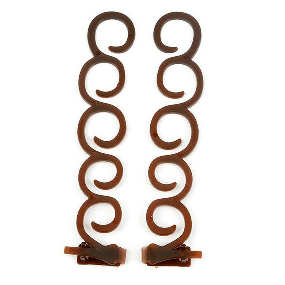2X French Braid Plaiting Twist Braider Roller Hook Bun Maker Hair Styling Tool