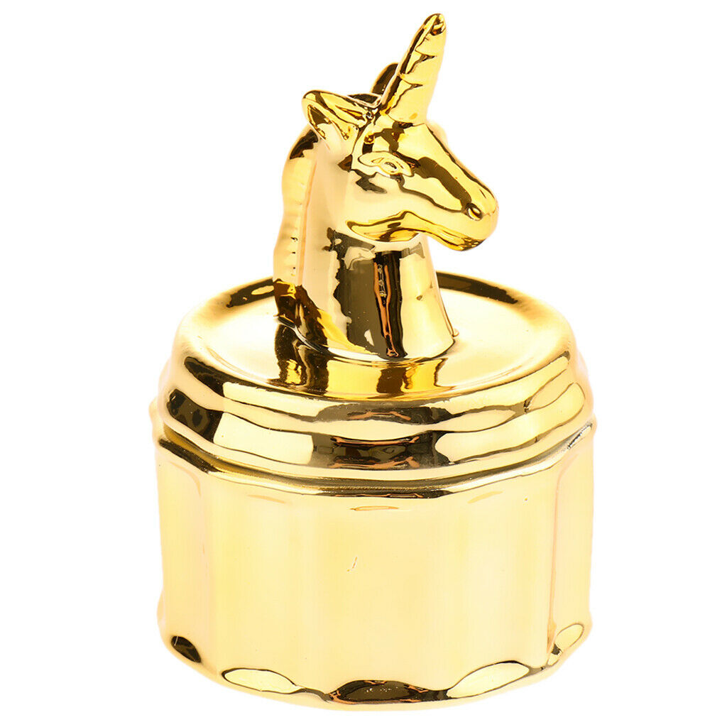 Unicorn Earrings Storage Case Jewelry Organizer Box Showcase for Women Girls