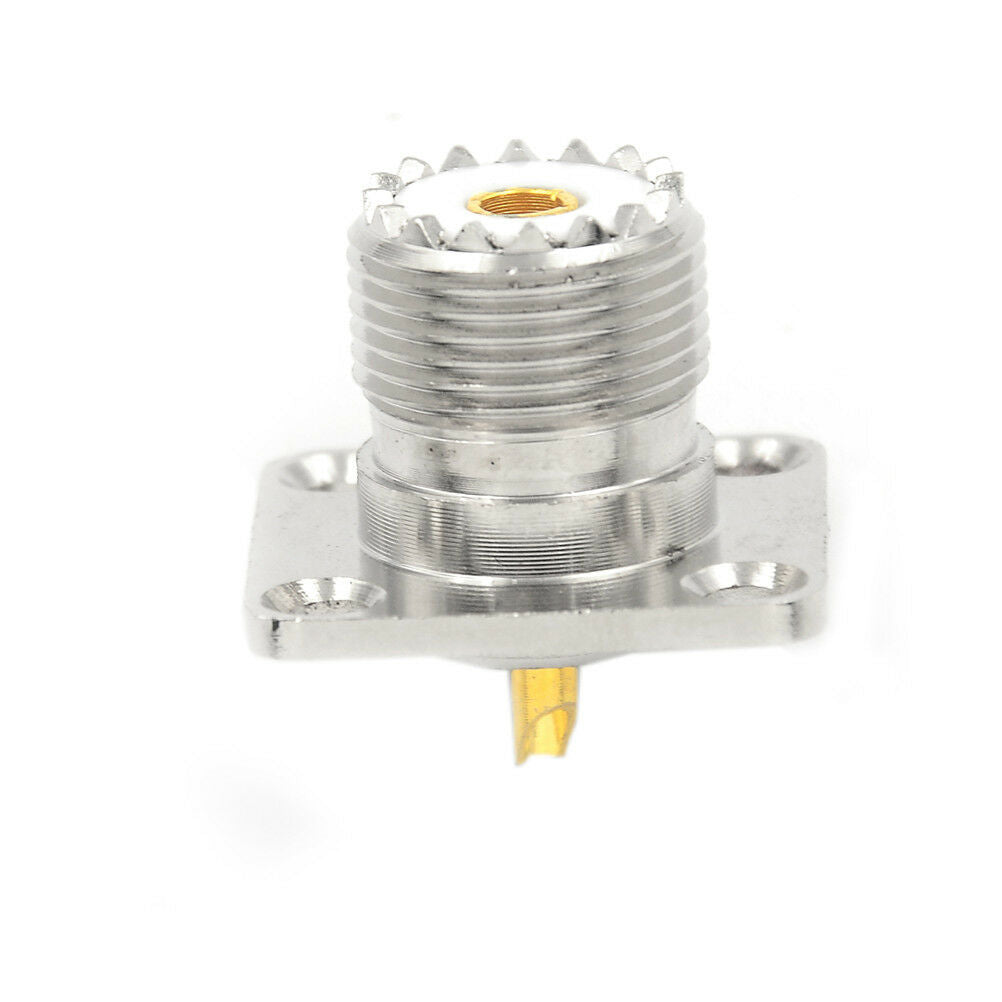 SO-239 Female Jack Square Shape Solder Cup Coax Connector For Radi.l8
