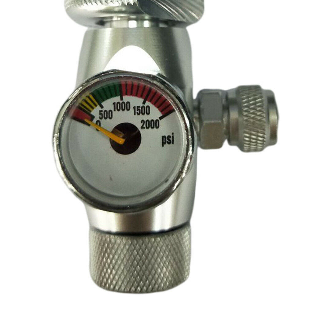 2pc CO2 Regulator Easy Use Decompression Gauge Bubble Counter for Fish Tank