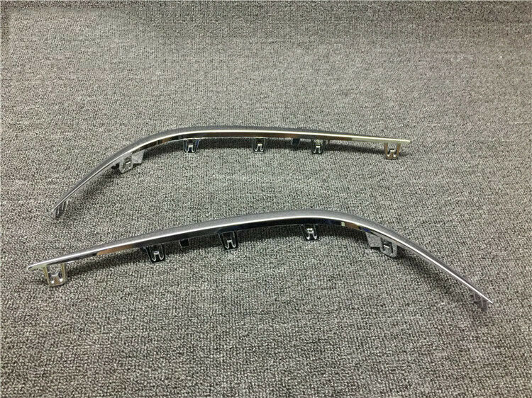 Front Left Right Lower Grille Chrome Trim Molding Fit For Mercedes W213 E300E400