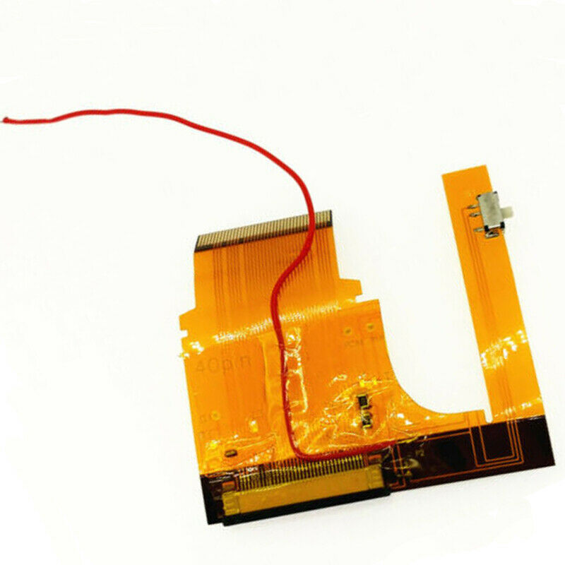 40 Pin GBA Backlight Adapter Brightness Switch Ribbon Cable For GAMEBOY Advance