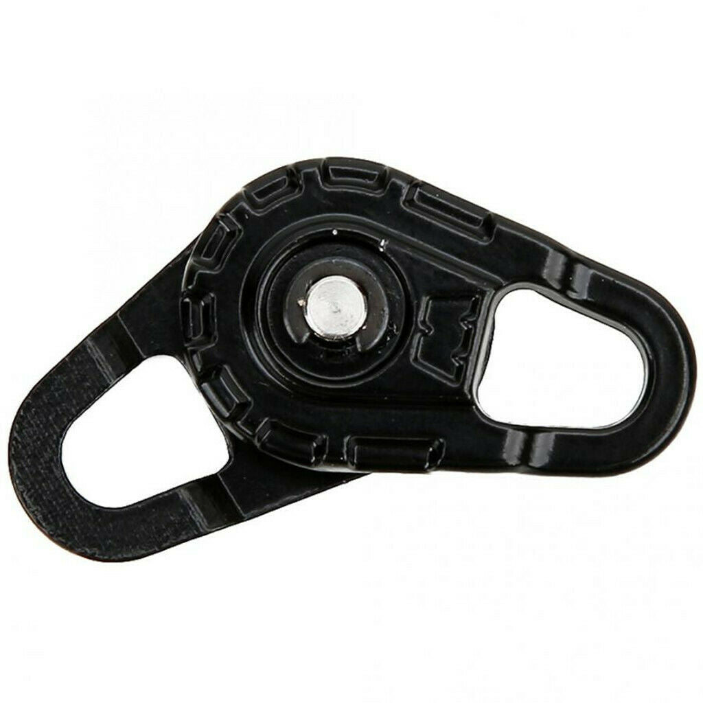 2x Metal Winch Tow Rope Snatch Block Black 1/10 RC Car Vehicle Crawler Parts