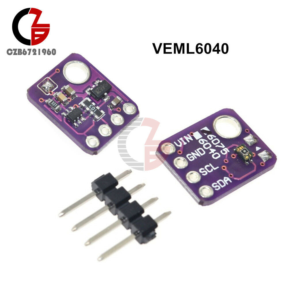 3.3V I2C Digital RGBW Color Sensor VEML6040 Breakout For Arduino