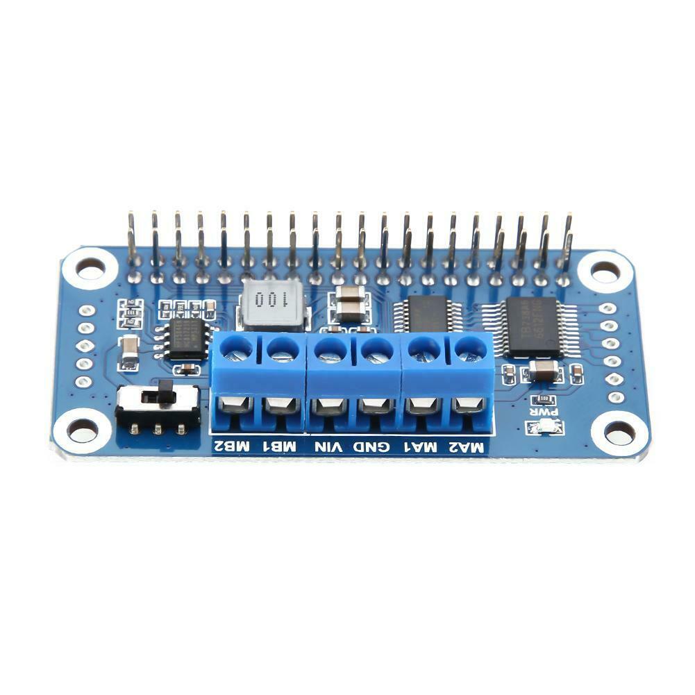 2-Way DC Motor Driver Module PWM I2C PCA9685 Chip Stable for Raspberry Pi 6V-12V