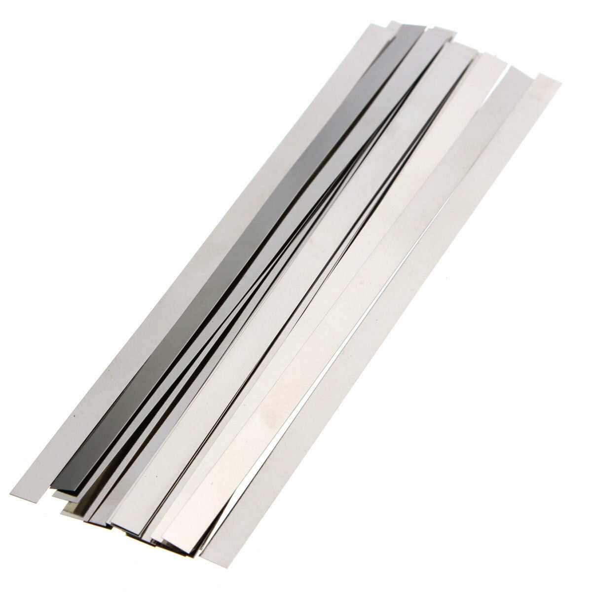 10pcs Pure 99.96% Low Resistance Nickel Ni Metal Strap Sheet 0.1 x 4 x 100 mm