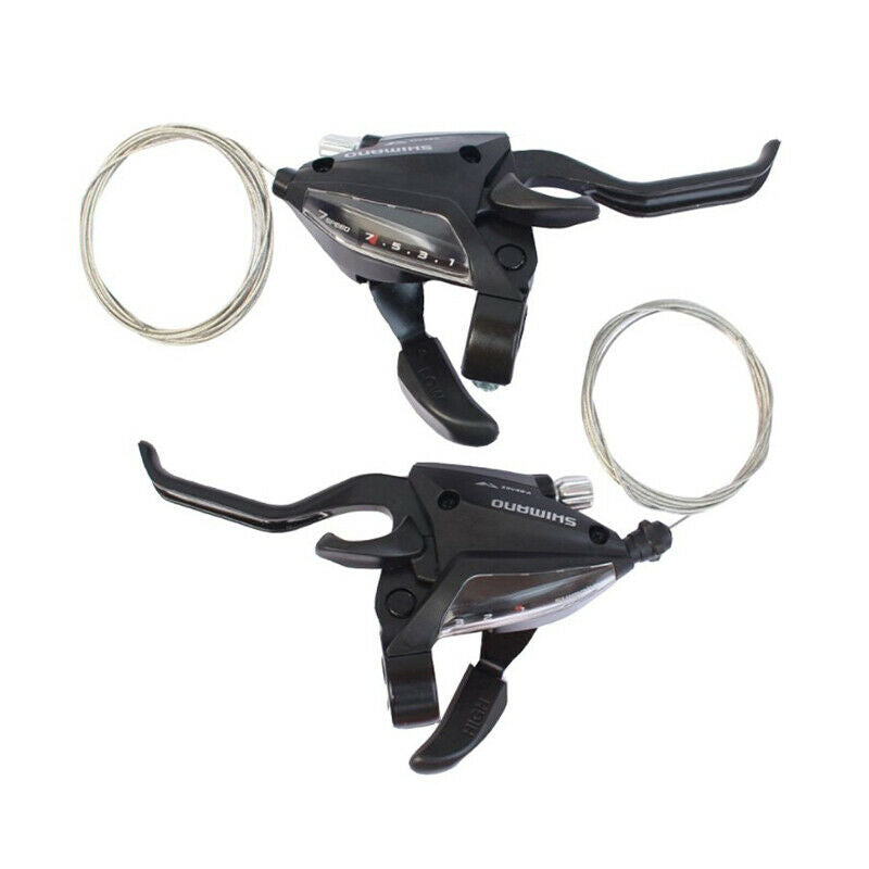 1Pair ST-EF500  Mountain Bike Bicycle 3Ã—7 Speed V-Brake Shifter Combo LeverM TL