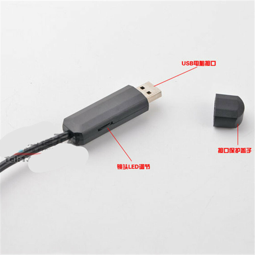 2m Industrial Grade Pipeline detection Car maintenance usb Inspection camera