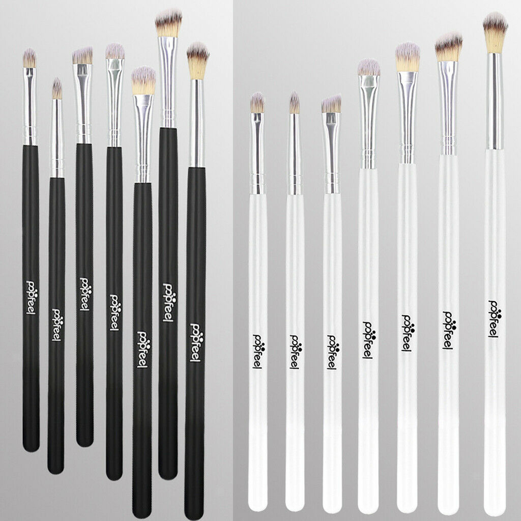 7pcs Nylon Eye Makeup Brushes Eyeshadow Shading Cosmetic Contouring Brush