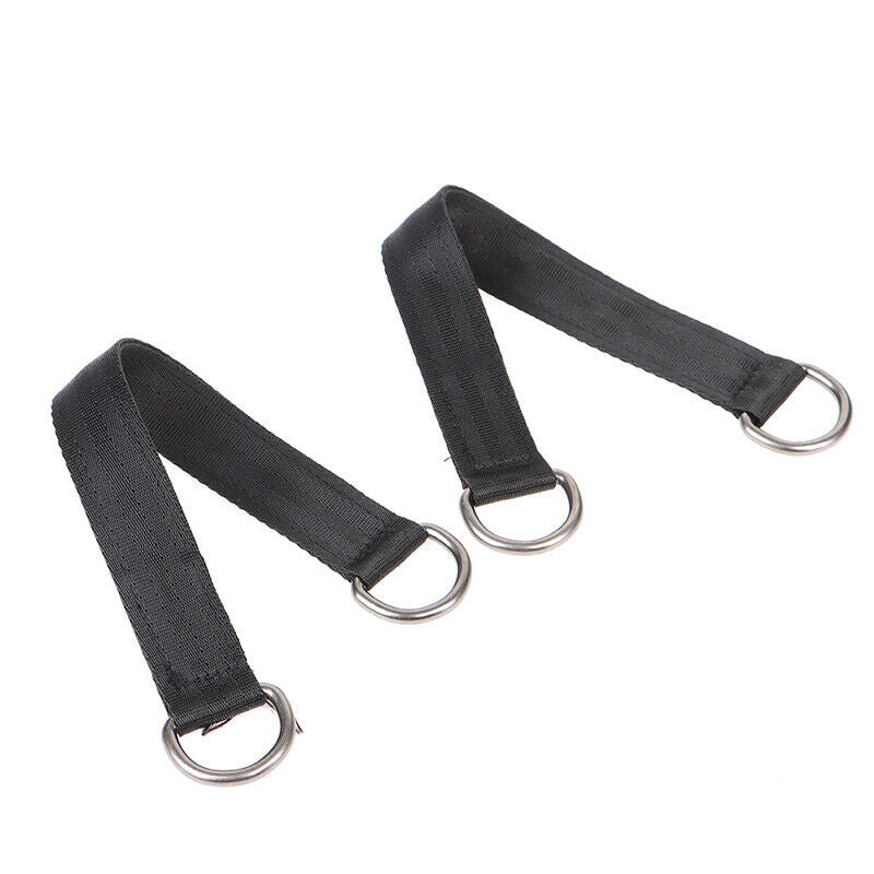 2Pcs 25cm Tree Swing Hanging Straps Fitness Equipment Hook Ring Hanging B.l8