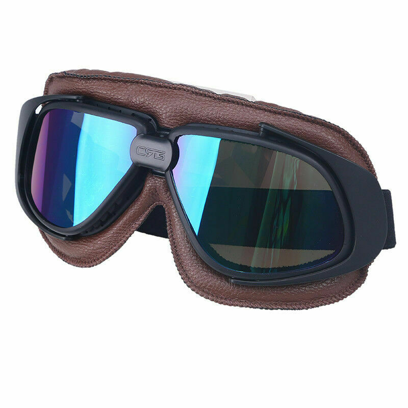 Purple Goggles Motorcycle Snow Glasses Anti UV Snowboard Ski Skate Winter Sports