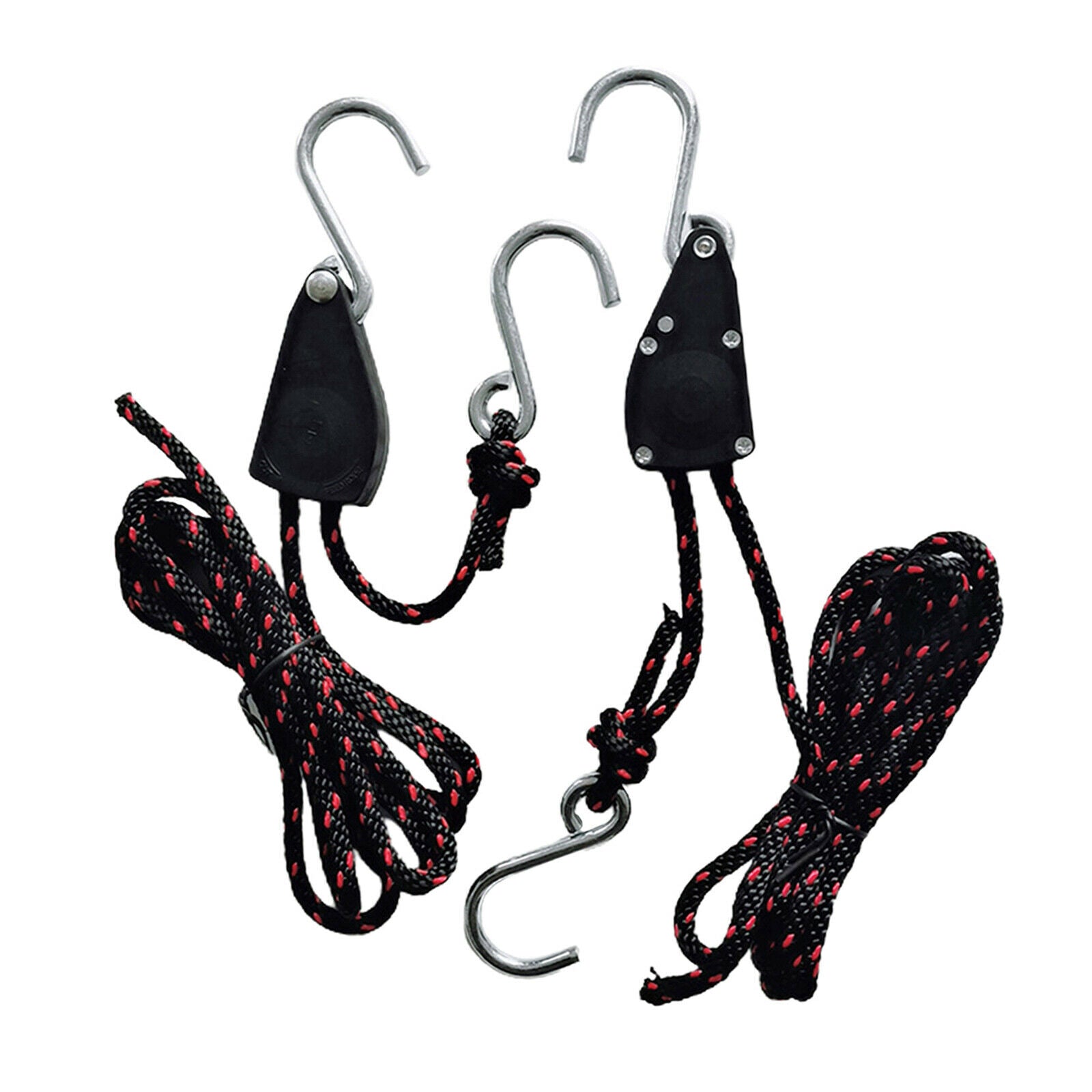 Heavy Duty Bungee Cords Strap 2pc Set Thick Tarp Tie Downs Bungi