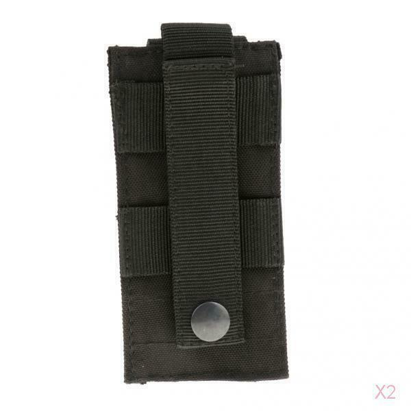 Waterproof     MOLLE Vest Belt Pouch Pendant Bag Black