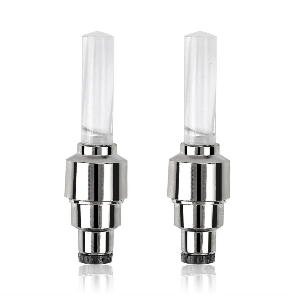 2X Night Light 7Color Bike Decoration LED Light Bicycle Accessories Tire Lamp ~