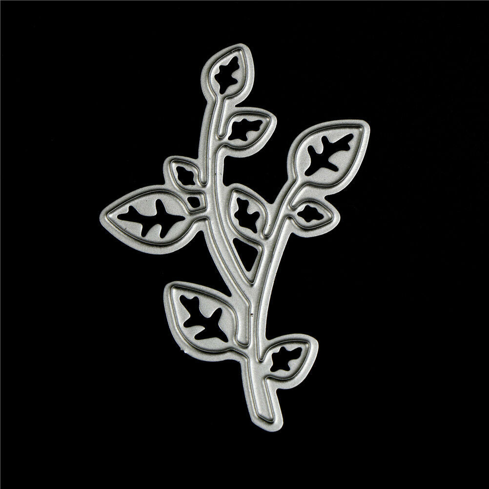 3pcs Leaves Metal Cutting Dies Stencils DIY Scrapbooking/photo album Decor ne TL