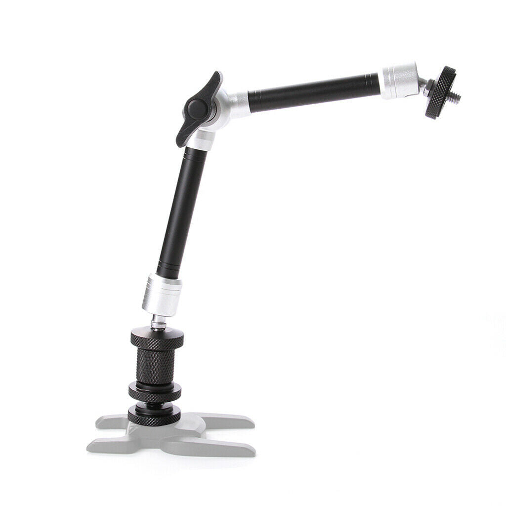 Adjustable 11in Articulating Magic Arm 1/4" Screw for LCD Monitor Removable