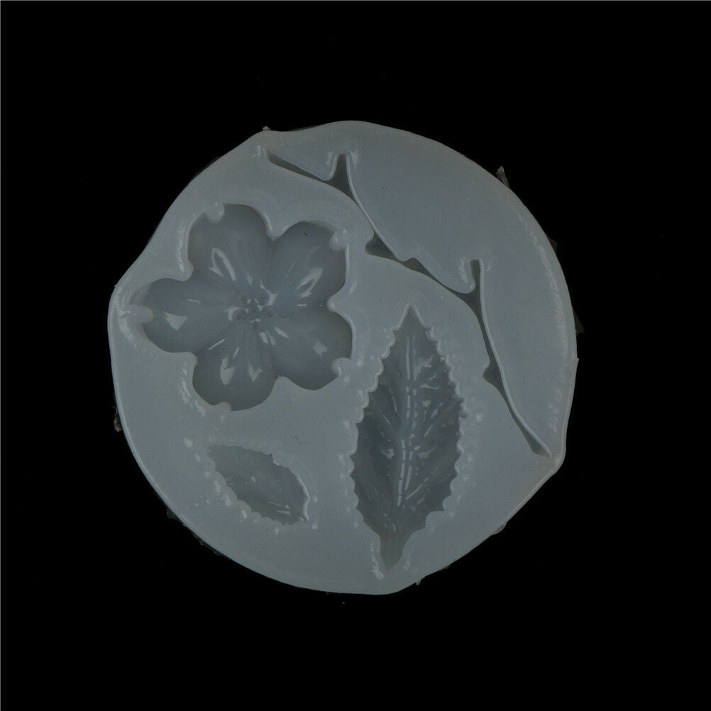 Peach Flower Branche Shaped3D silicone fondant cake mold chocolate baking .l8
