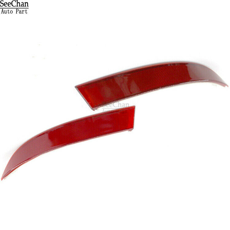 2X Rear Bumper Lens Reflector Cover Housing Light Fit For BMW X5 E70 2011-2013