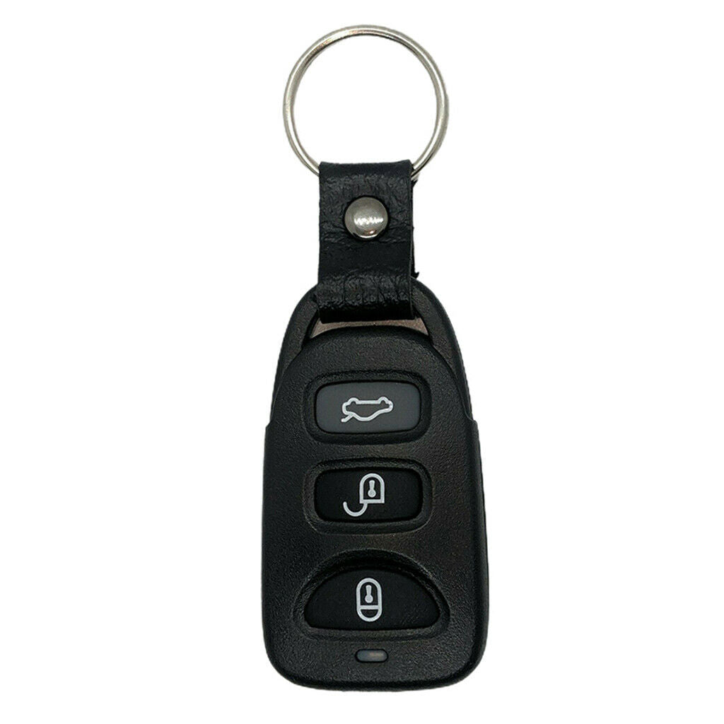 Black 4-key Keyless Car Key Fob Durable for Hyundai Elantra 2011 2013 2014