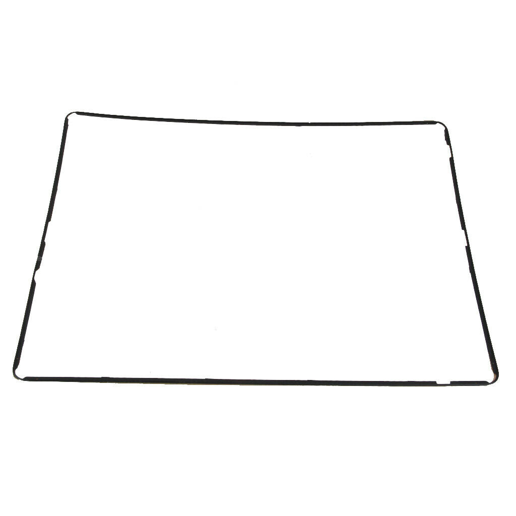 Tablet Digitizer Screen Plastic Bezel Middle Frame Support Adhesive Black