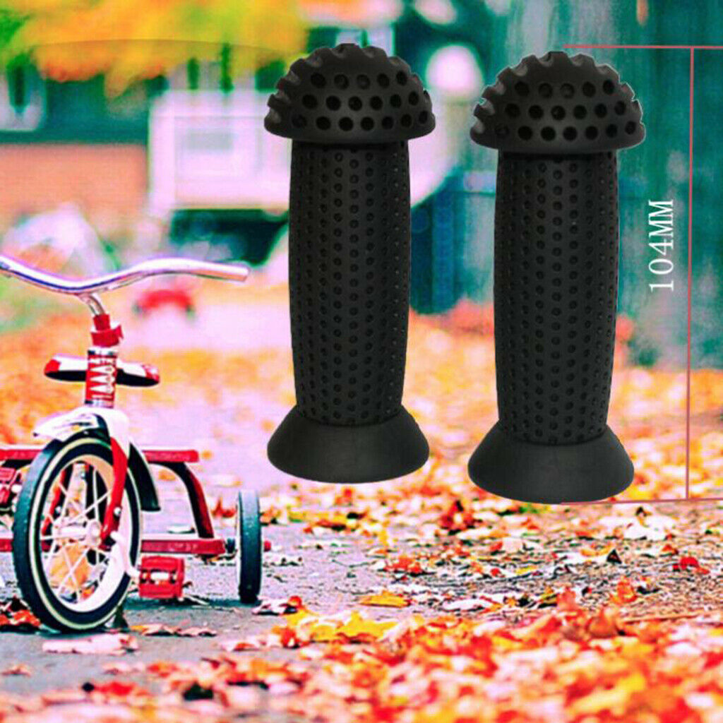2 Pcs Balance Bicycles Handlebar Grips Mushroom Style Bar Grip Cycling