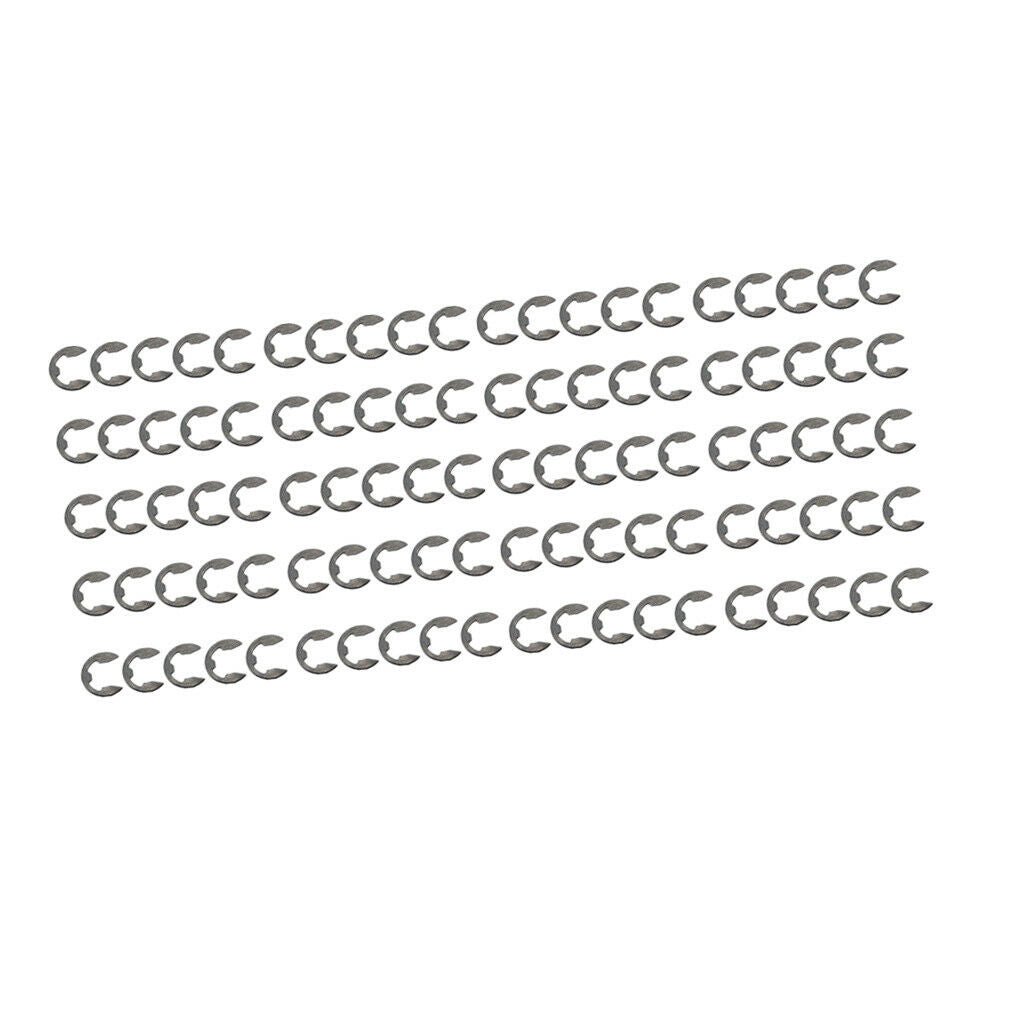 100 PCS E-clip for STIHL MS170 MS180 MS250 MS260 MS361 MS440 MS460 MS660 8mm
