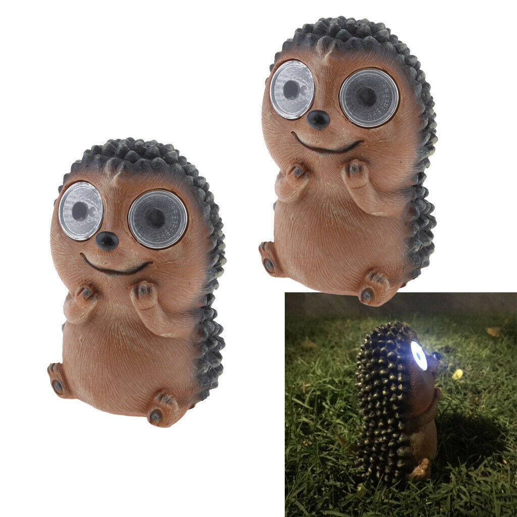 2xBright Eye Solar Light LED Pet Animal Garden Ornaments