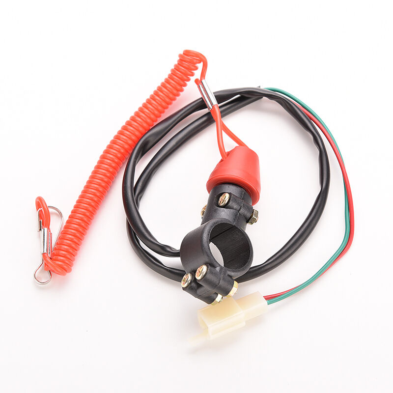 Best Motorcycle QUAD bike Engine Stop Tether Lanyard Closed Kill Switch SafeY Kt