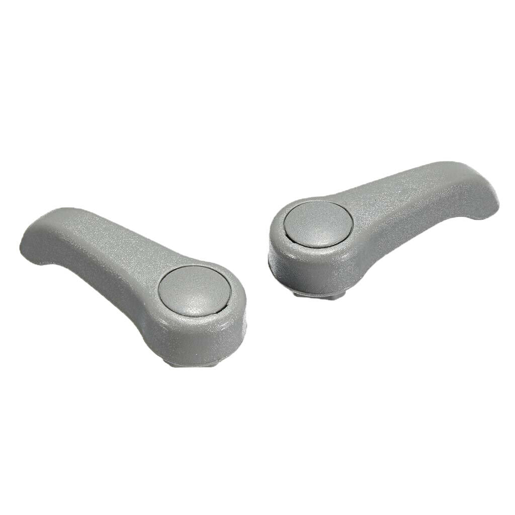 1 Pair Seat Adjuster Lever Handle Adjustment Grip Fit for Renault Clio MK2