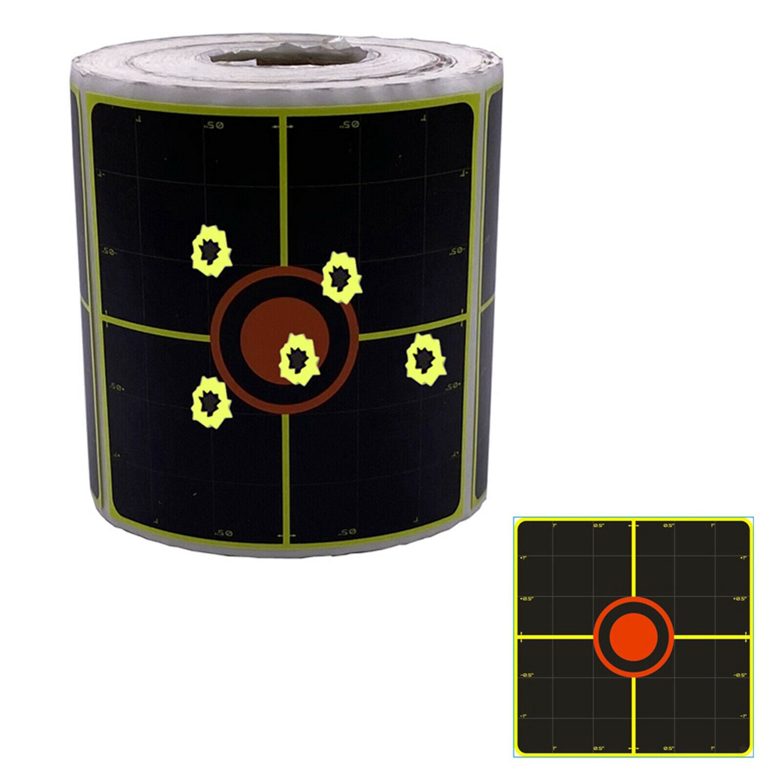 250x Premium   3'' Archery Aim Paper Patches Round Trainer