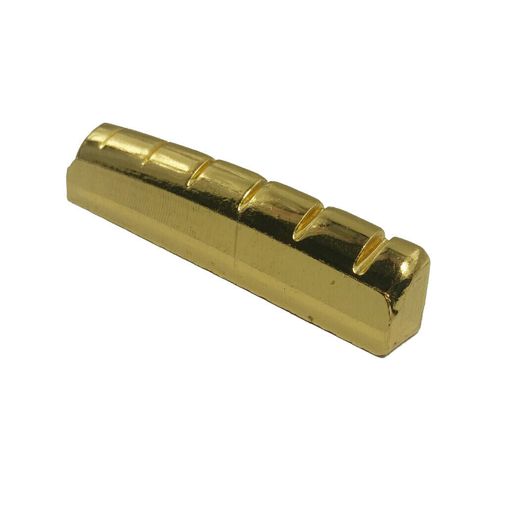 6-string fork guitar slot guitar saddle nut set brass replacement guitar