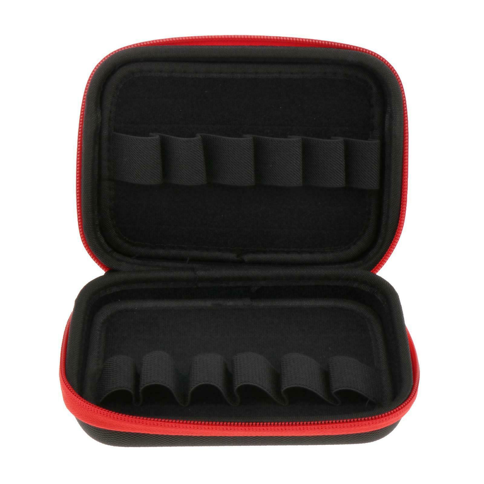 Essential Oil Bag10ml Aromatherapy Storage Holder Case for 12 Bottles Red
