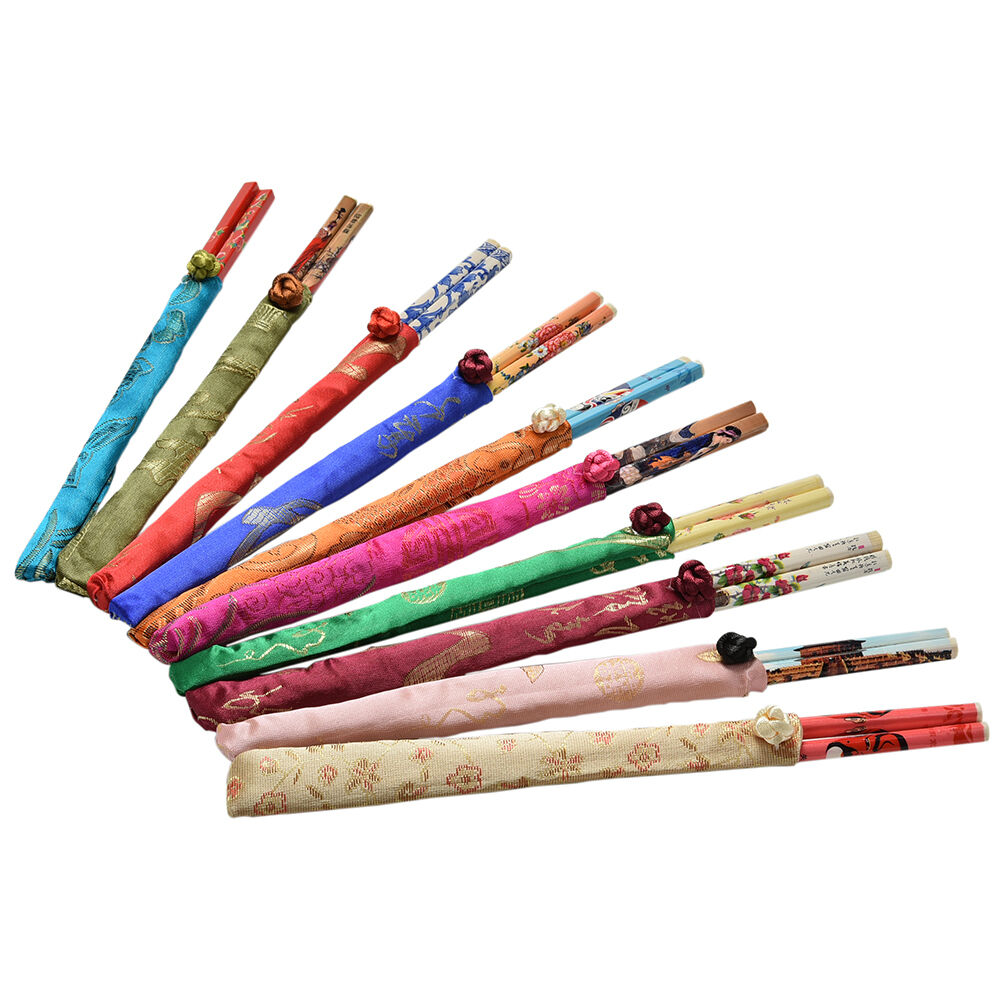10 Pairs Classic Design Chinese Chopsticks Wedding Gift Present Dinner Se.l8