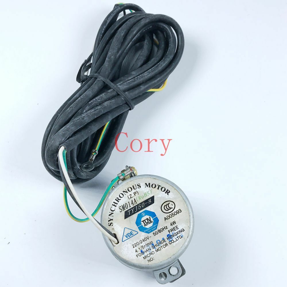 1pcs AC 220/240V 4.1-5R/Min 50/60Hz CW/CCW Microwave Oven Synchronous Motor 4w