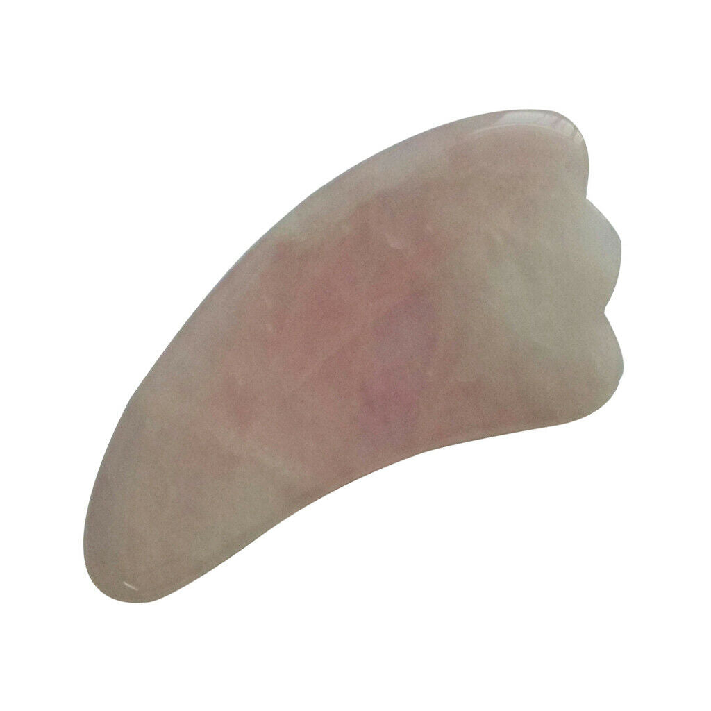 Natural Jade Guasha Board Chinese Traditional Scraping Massage Tool Handheld