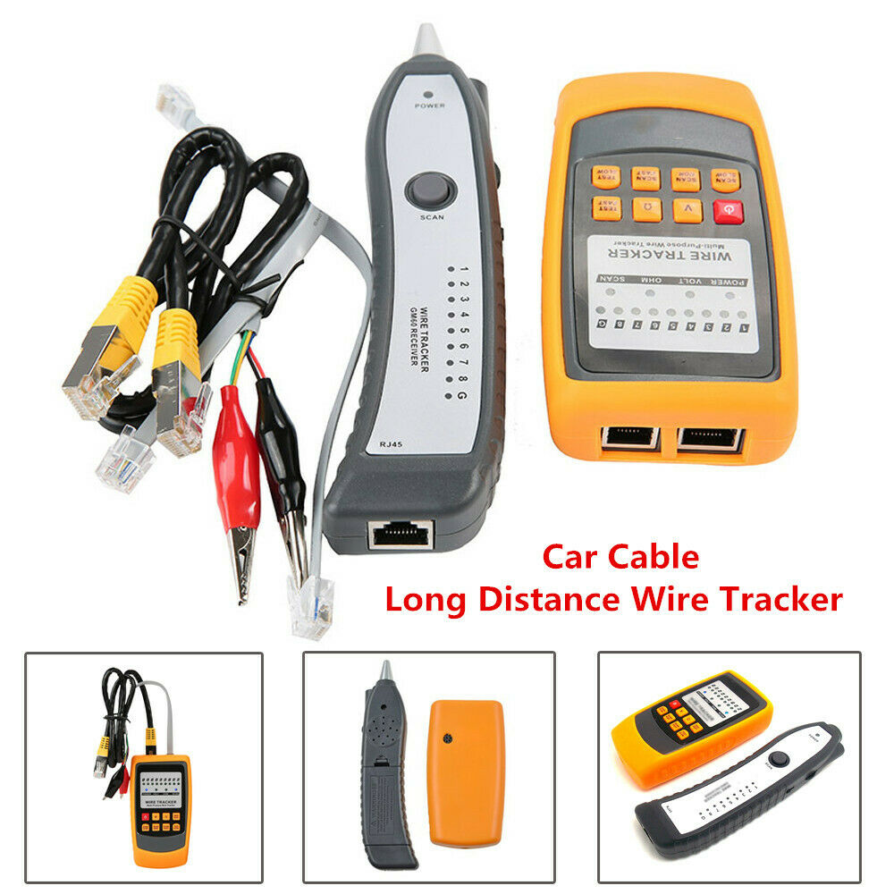 Car Cable Long Distance Wire Tracker Short Open Circuit Finder Tester LEDDisplay