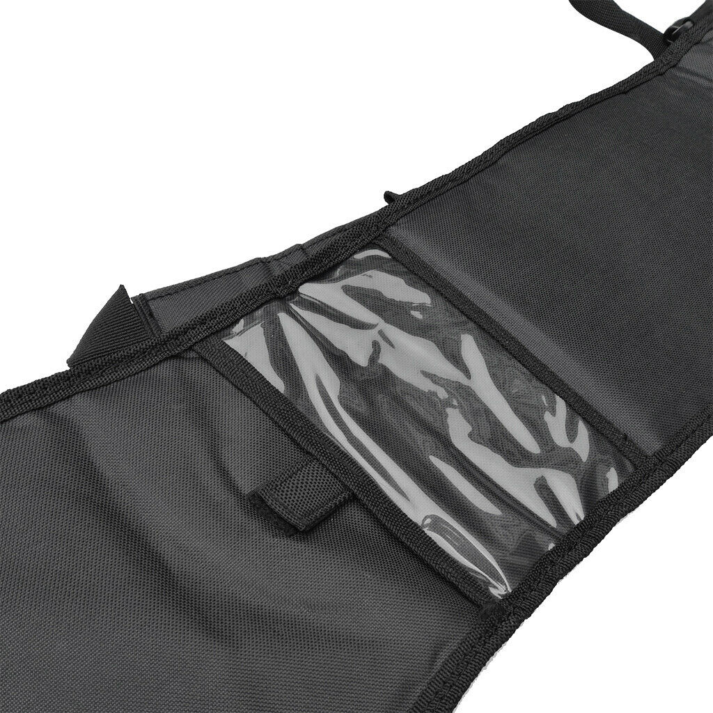 Deluxe Padded Split Kayak Paddle Bag with Carry Handle/Shoulder Strap Black